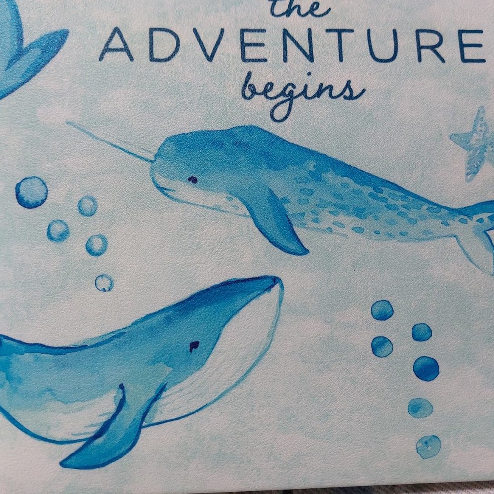 Blue Ocean Nature The Adventure Begins Beautiful Photo Album 4 X 6 HOLDS 80 Pics